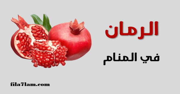 تفسير حلم الرمان في المنام