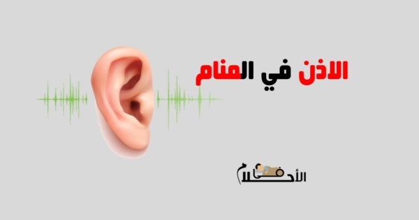تفسير حلم الاذن في المنام