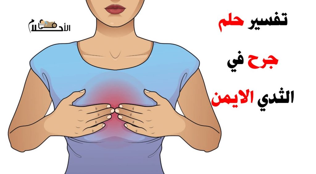 تفسير حلم جرح في الثدي الايمن