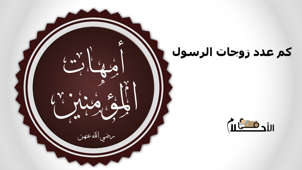 كم عدد زوجات الرسول