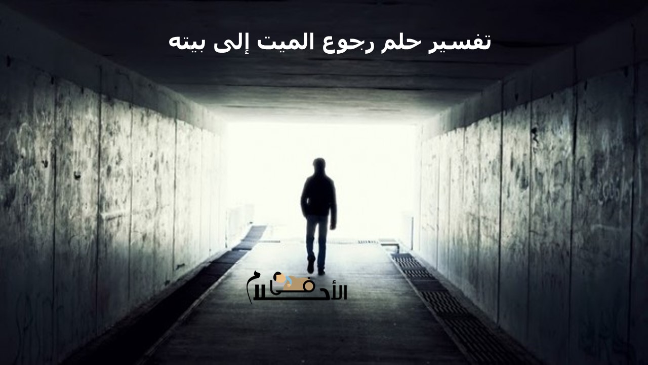 تفسير حلم رجوع الميت إلى بيته