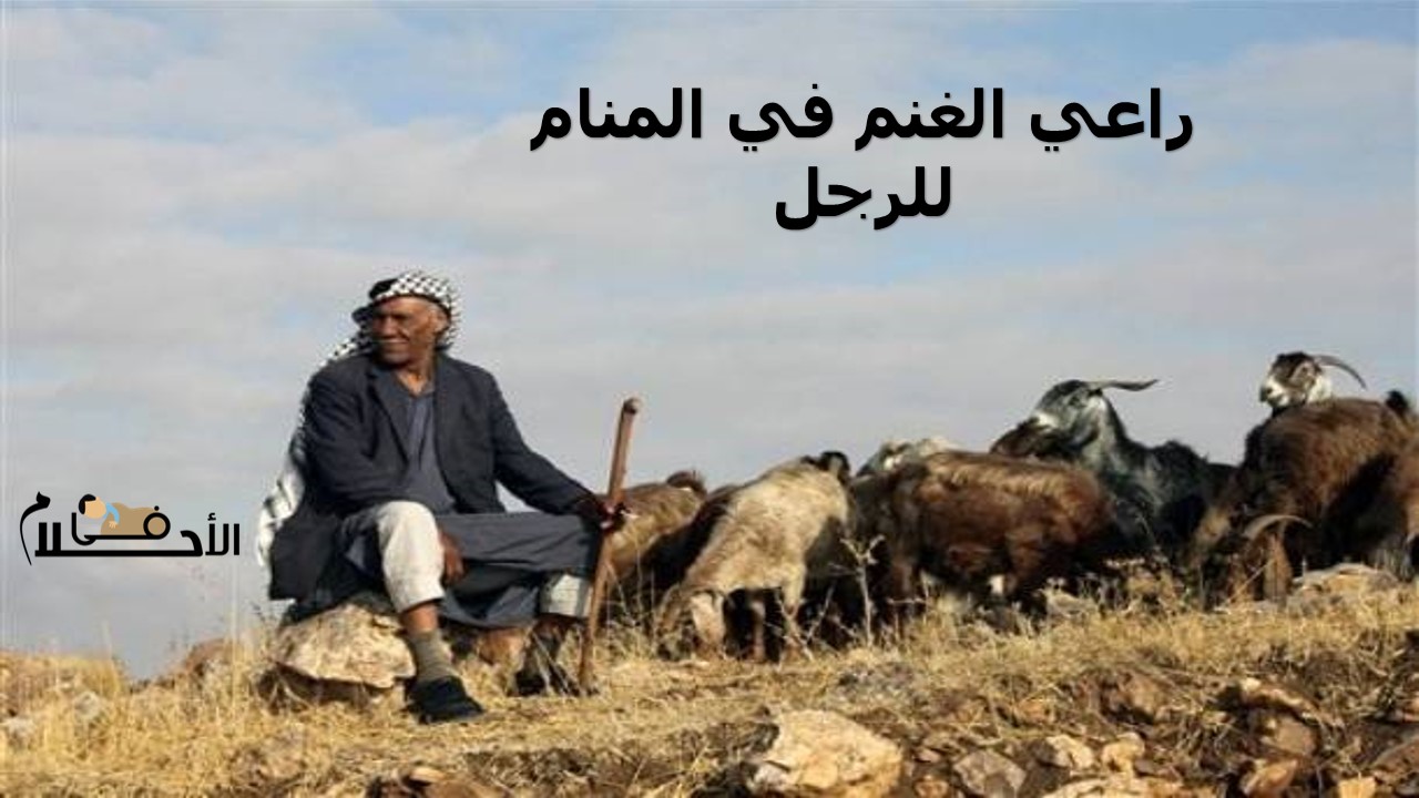 راعي الغنم في المنام للرجل