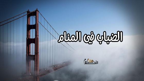 الضباب في المنام