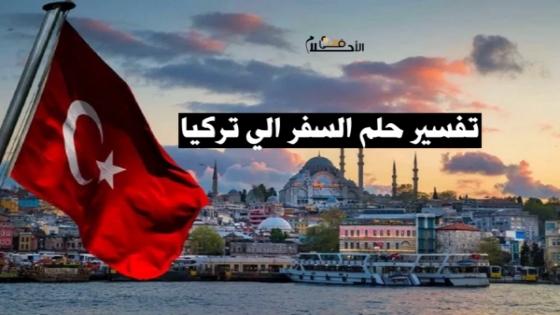 تفسير حلم السفر الى تركيا في المنام